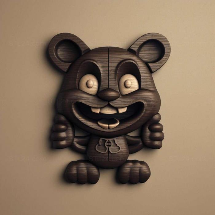 Games (Felix the Cat 4, GAMES_31868) 3D models for cnc